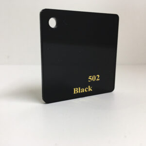 black acrylic sheet black perspex gloss black